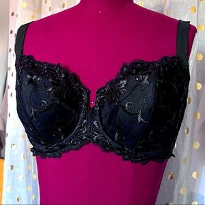 Black Soma lace bra 36DDD